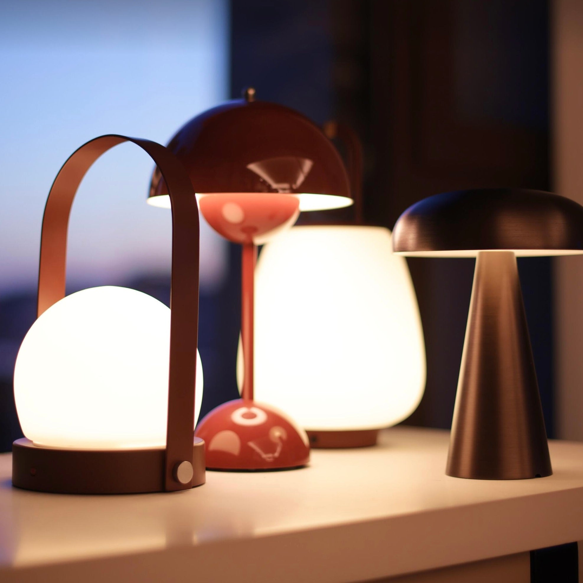 rechargeable cordless table lamps collection