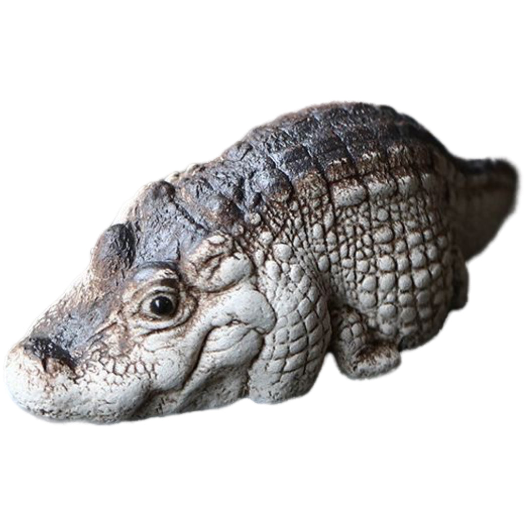 Crocodile Yixing Purple Clay Tea Pet | Traditional Teaware – Lldanduno