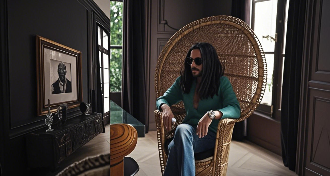 Kendall’s Californian Villa to Lenny’s Paris homey: Stars Use Rattan Furniture to Craft ‘Effortless Luxury’