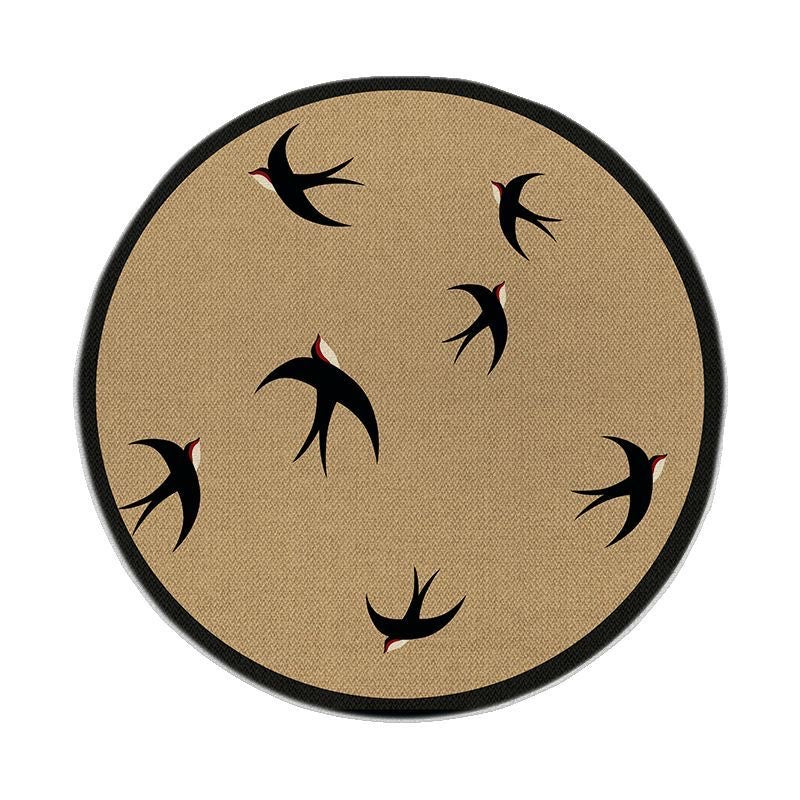 round rugs for living room and bedroom