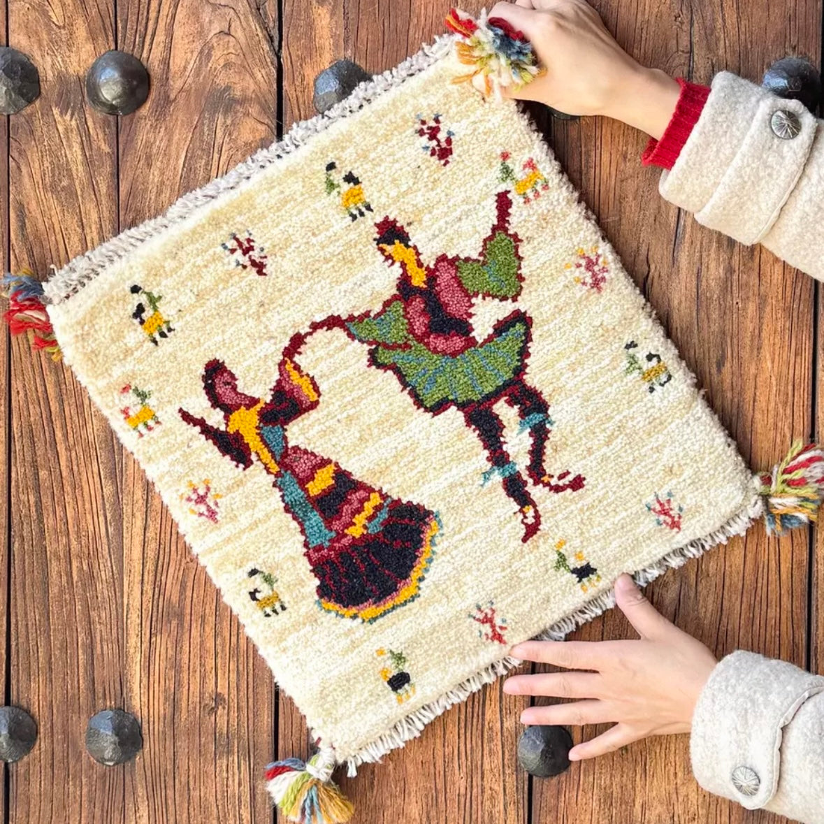 "Duet" Mini Wall Tapestry