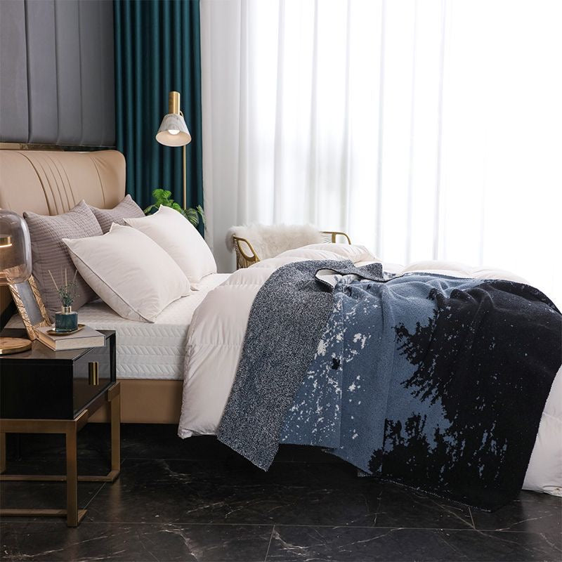 Blue Home Throw Blanket, Shop With Free Shipping, bedroom