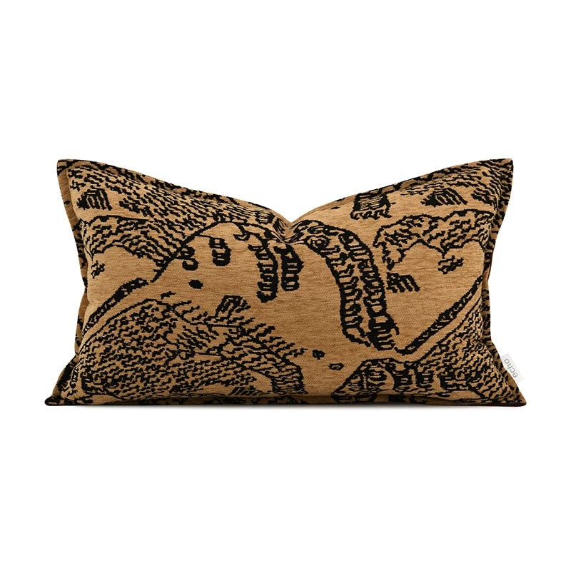 Brown Cozy Cushion / Throw Pillow – A soft and cozy brown throw pillow that brings warmth and comfort to your living room or bedroom decor.