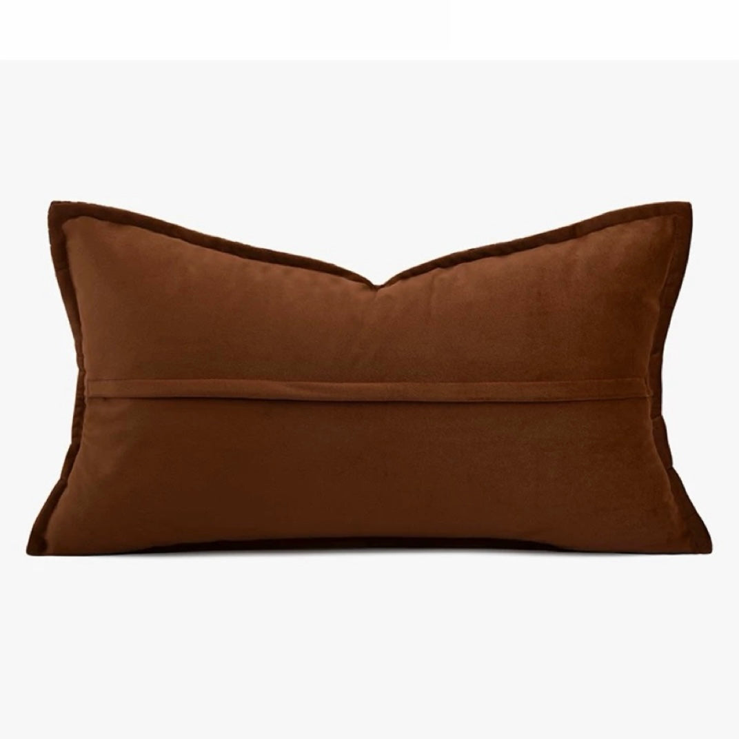 Brown Cozy Cushion / Throw Pillow – A soft and cozy brown throw pillow that brings warmth and comfort to your living room or bedroom decor.