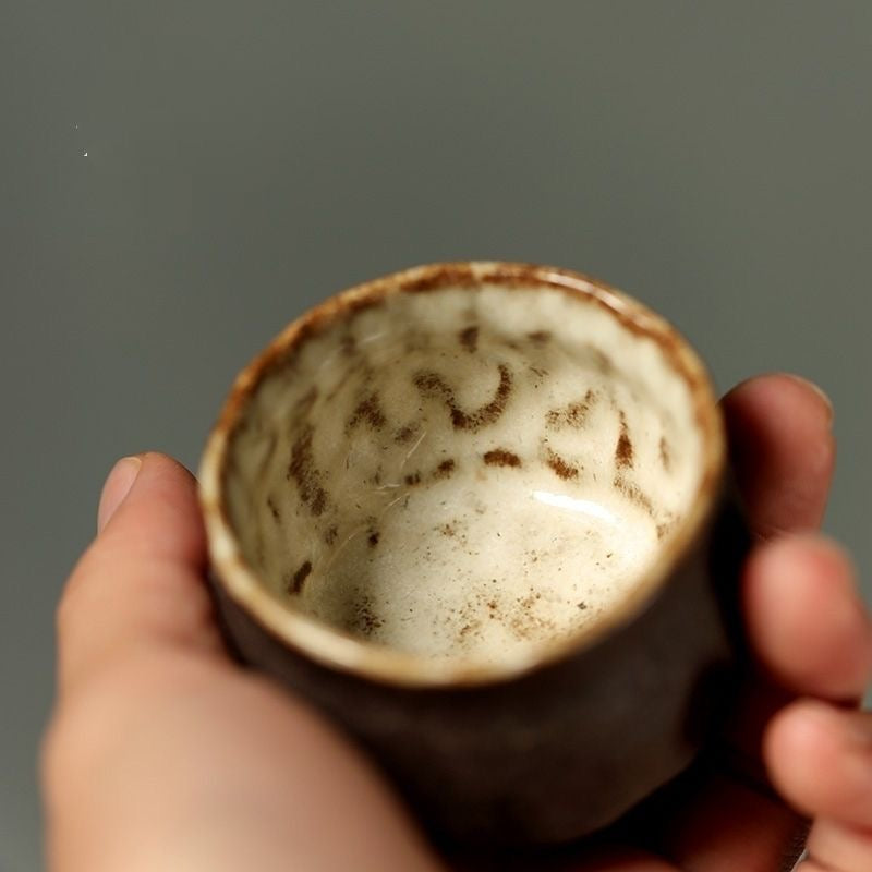 Brown Vintage Style Tea Cup, Classic and Timeless Teaware