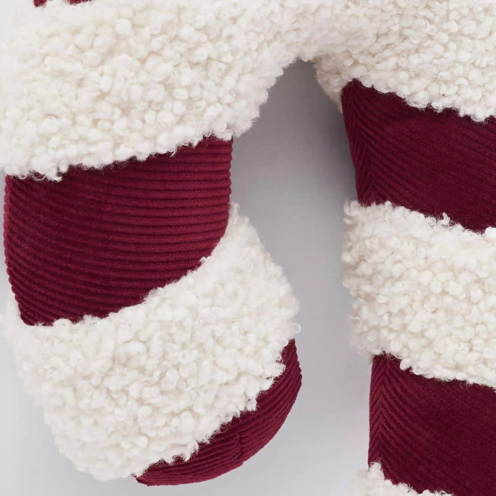 Candy Cane Stuffed Toy, Festive Home Decor
