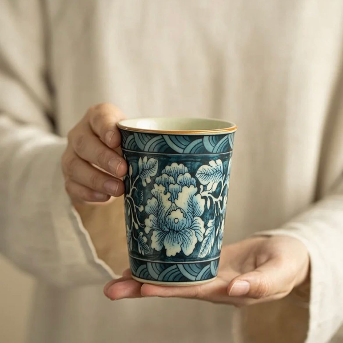 Chinese Ceramic Tea Cup, Traditional & Elegant Teaware