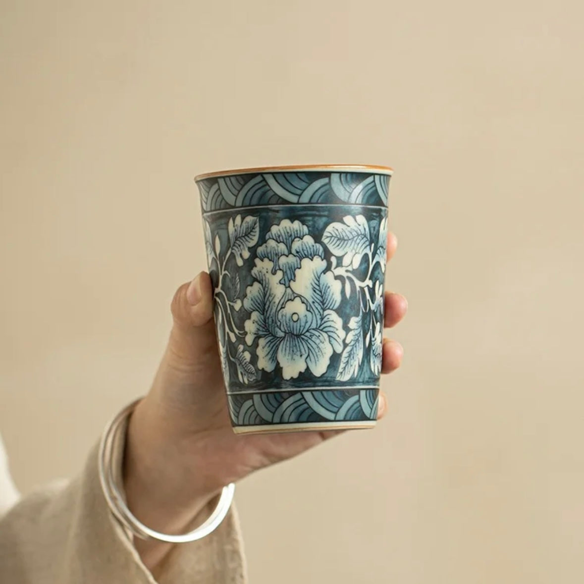 Chinese Ceramic Tea Cup, Traditional & Elegant Teaware