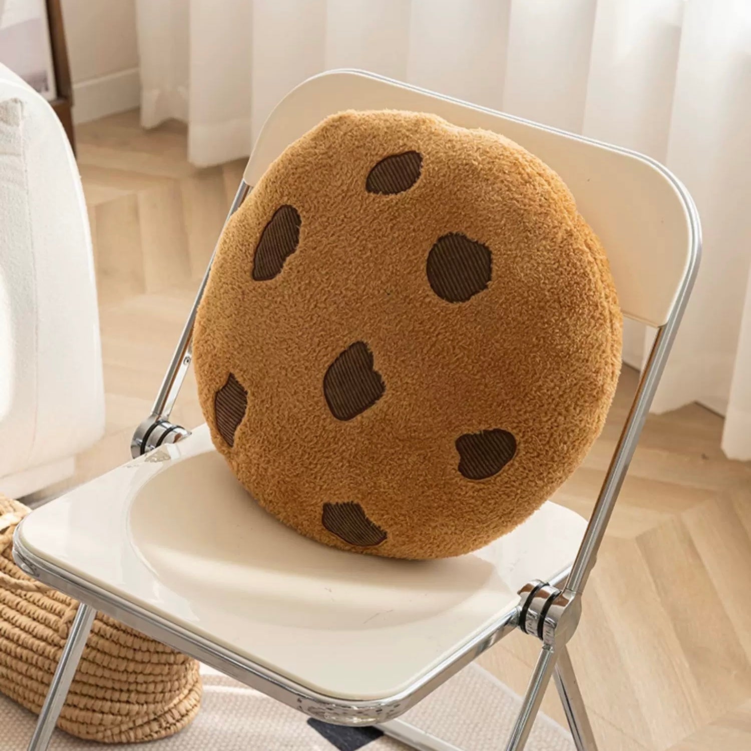 Chocolate Chip Cookies Cushion, Cozy & Fun Home Decor