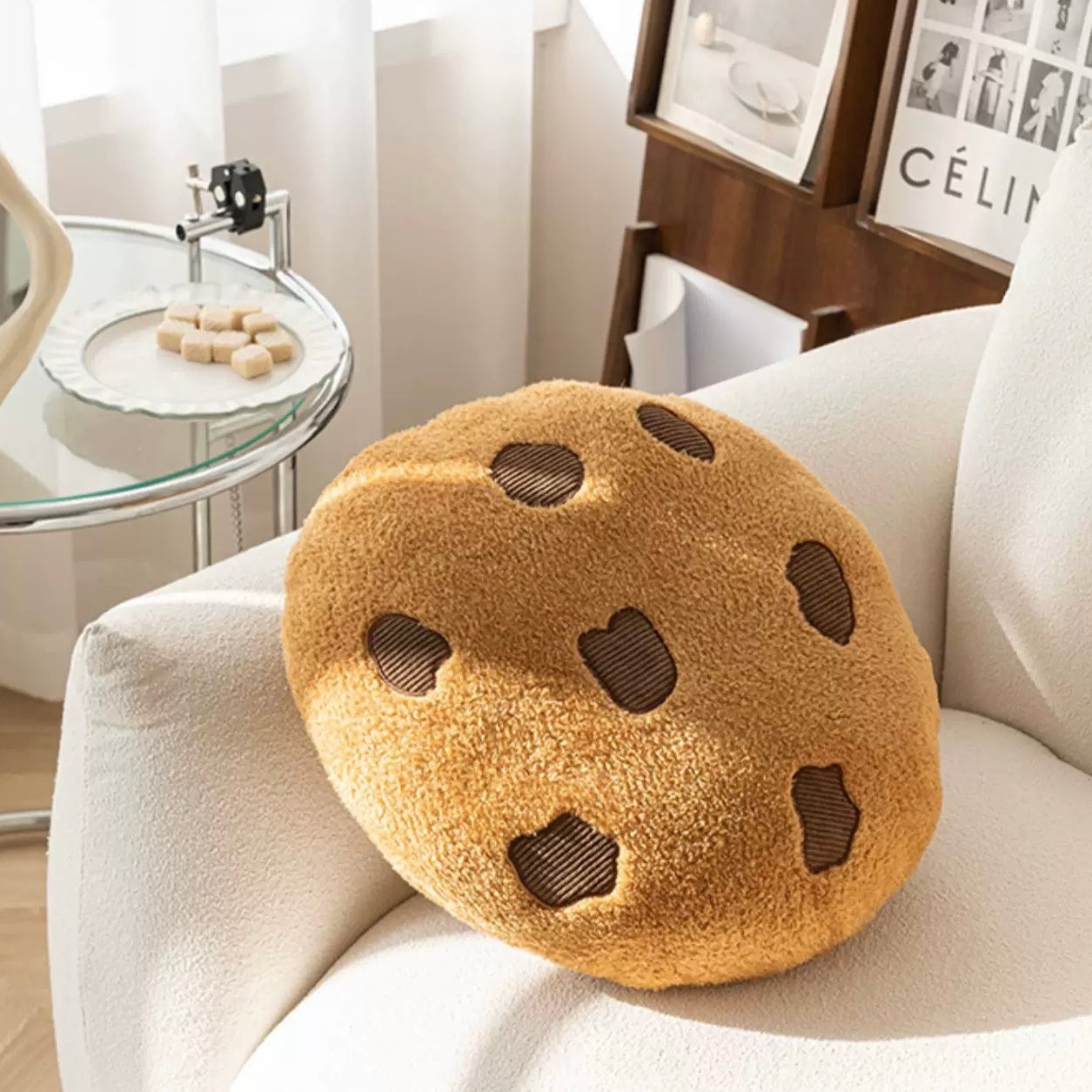 Chocolate Chip Cookies Cushion, Cozy & Fun Home Decor