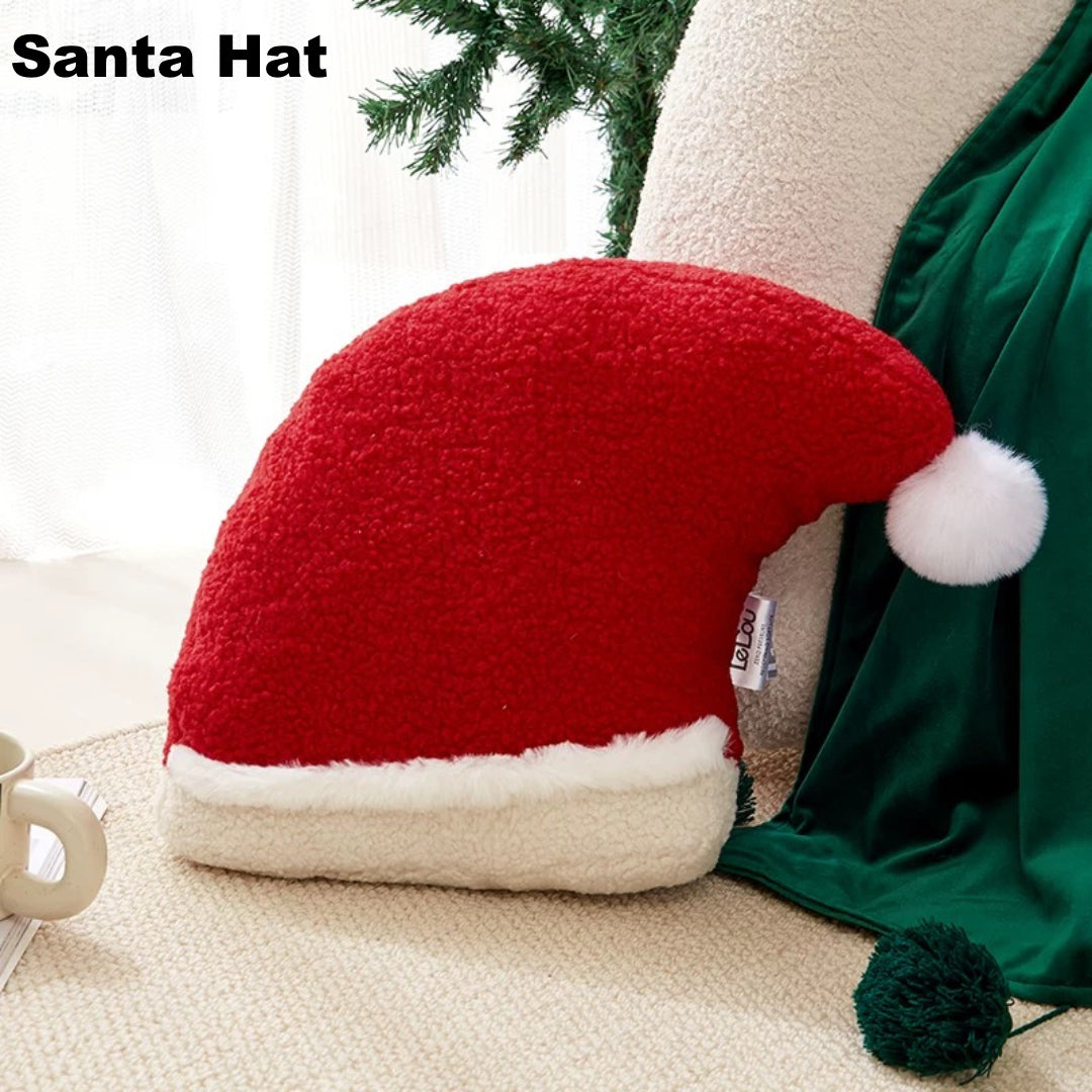 Christmas santa hat Cushions