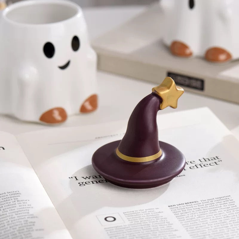 Christmas Cute Ghost Porcelain Mug – A festive porcelain mug featuring a cute ghost design, perfect for holiday beverages.