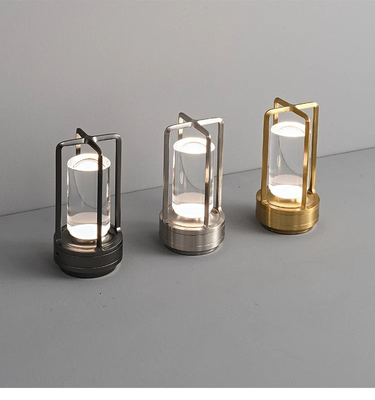 "Metallo" Cordless Touch-Control Camping Lantern