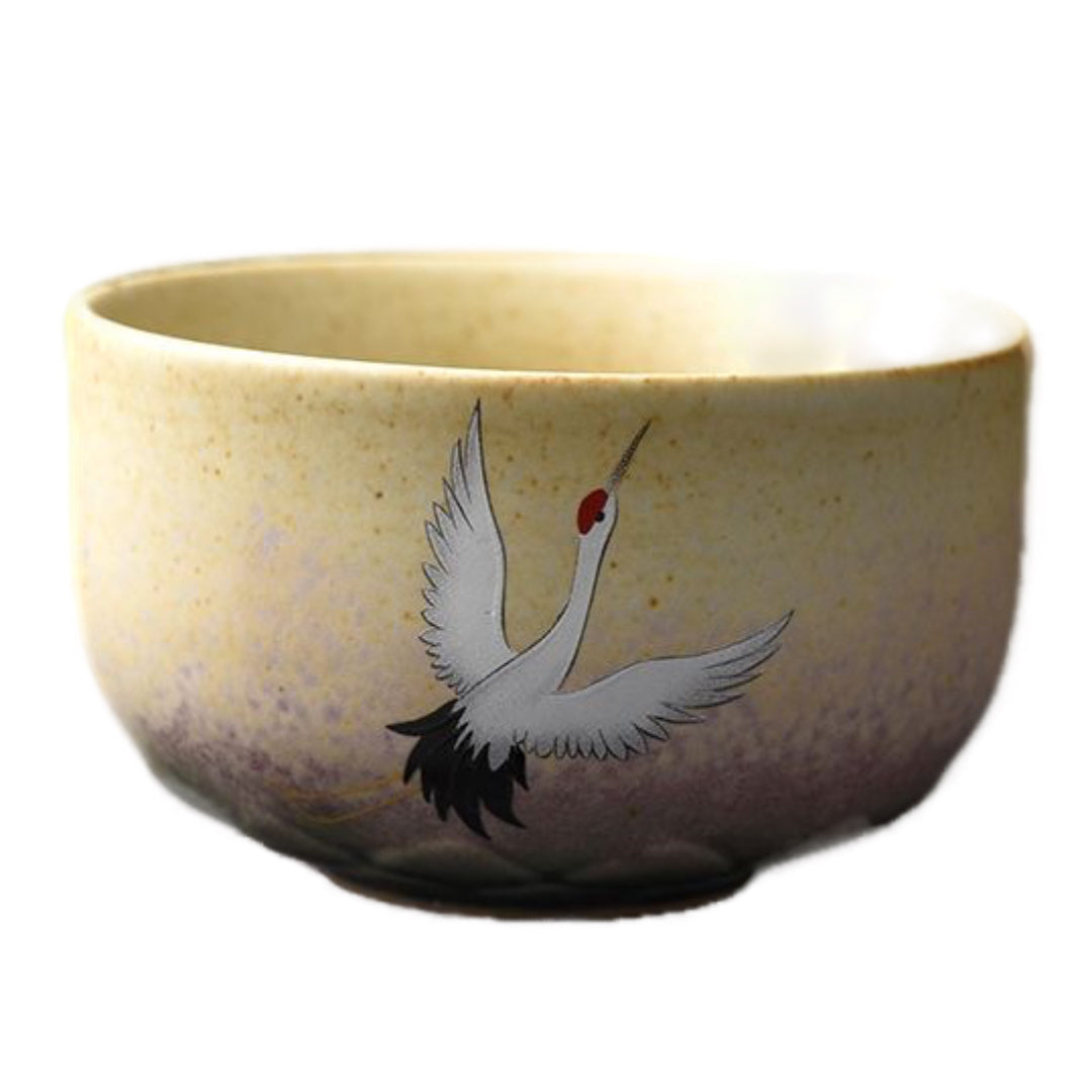 Crane Tea Cup, Chinese Ceramic Teaware