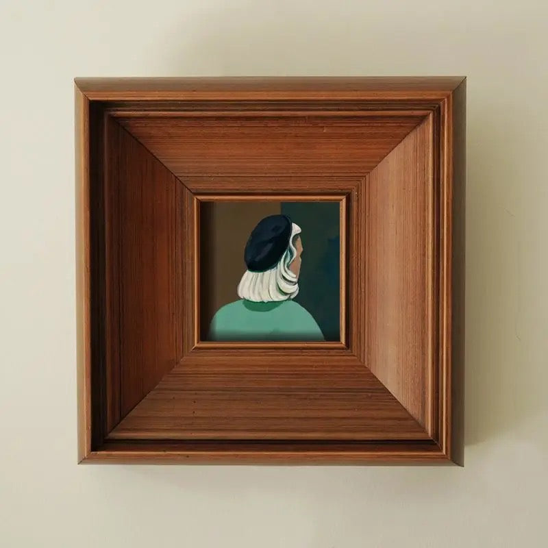 Female Portrait Wall Art, Elegant and Modern Home Decor
