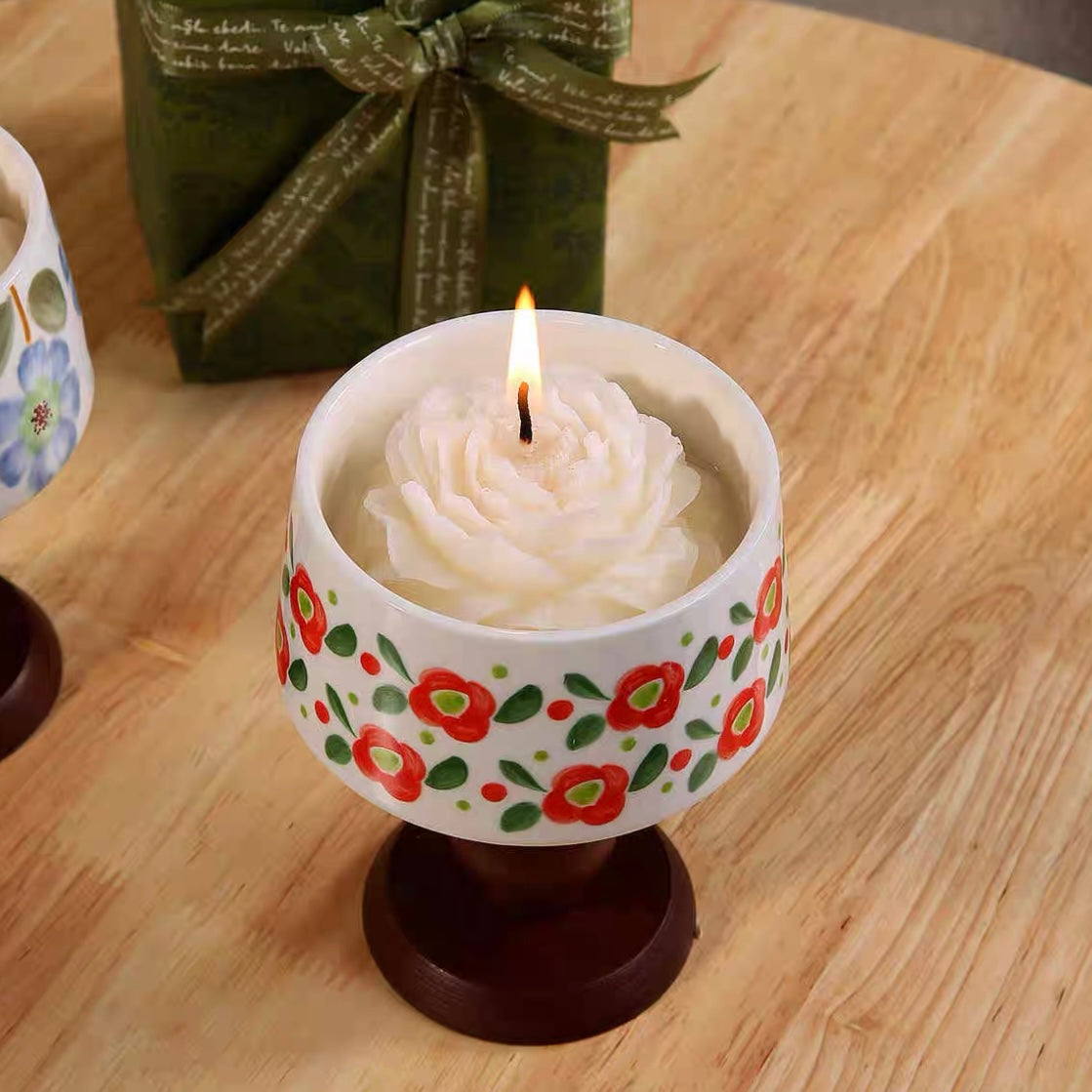 Freesia Scented Candle, Christmas & Floral Fragrance