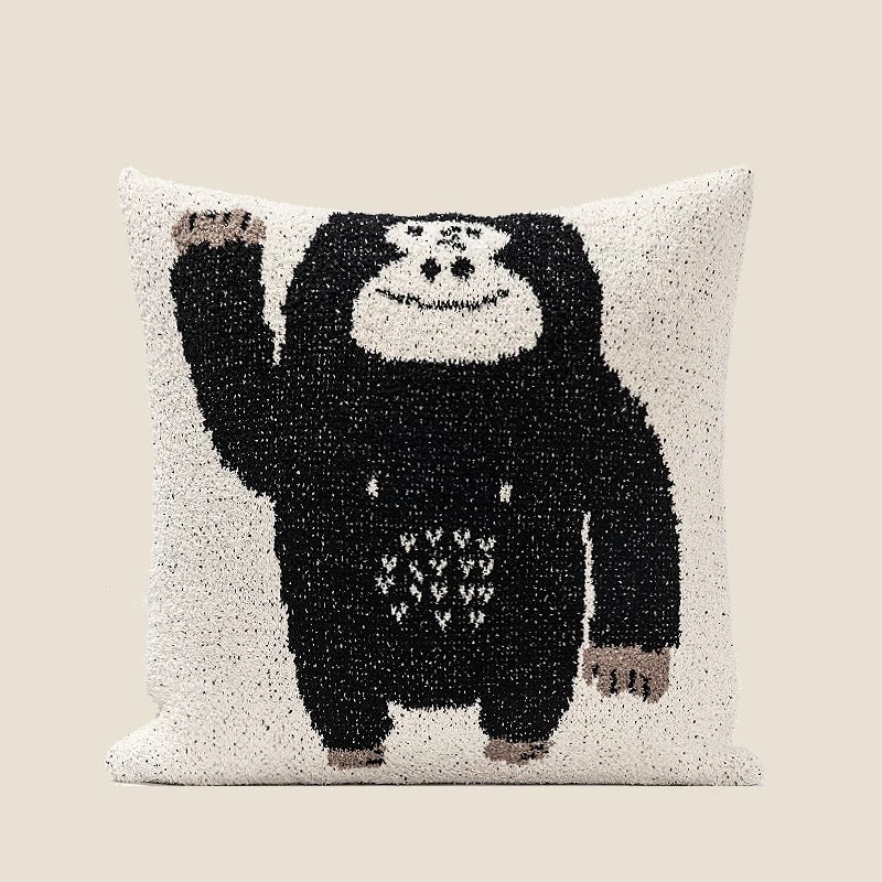 Gorilla Pattern Cushion, Fun & Unique Home Decor