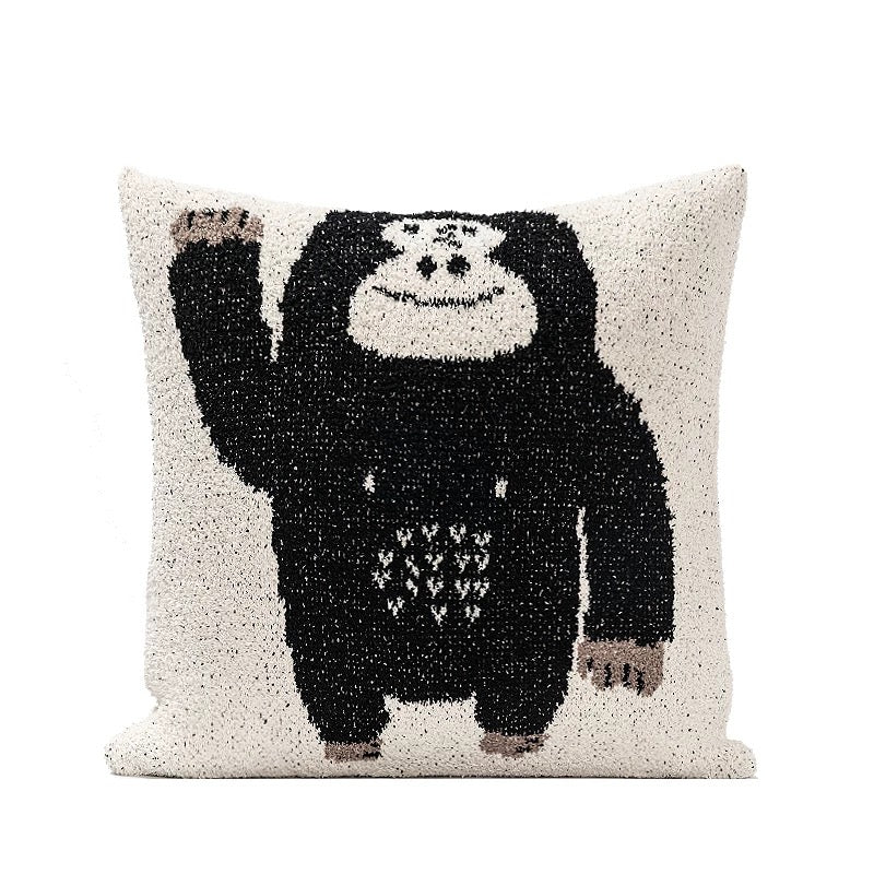Gorilla Pattern Cushion, Fun & Unique Home Decor