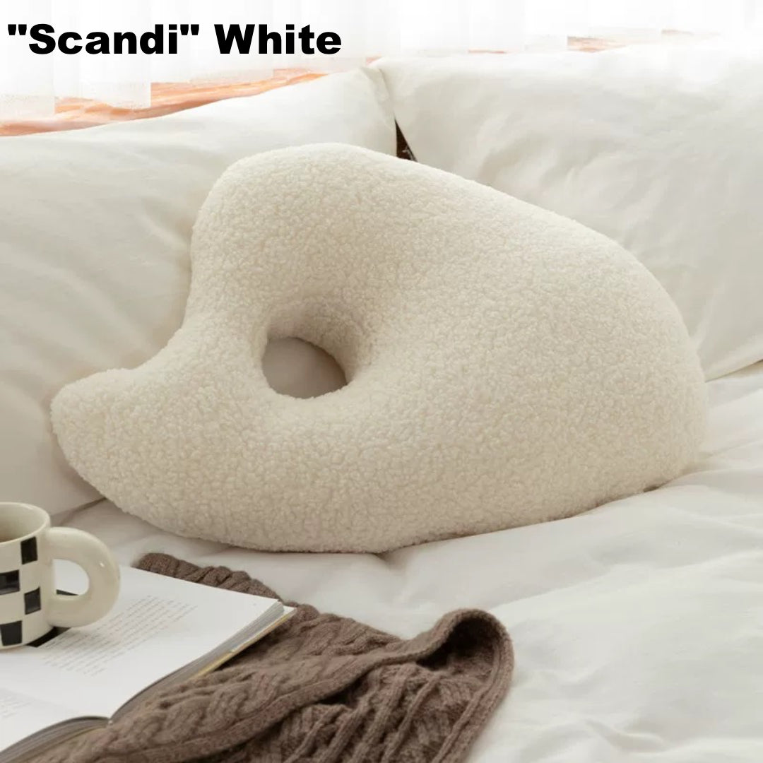 Maillard Style white Cushion and Throw Pillow, Cozy Home Decor