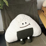 Onigiri-Shaped Cushion, Adorable Japanese-Inspired Home Decor