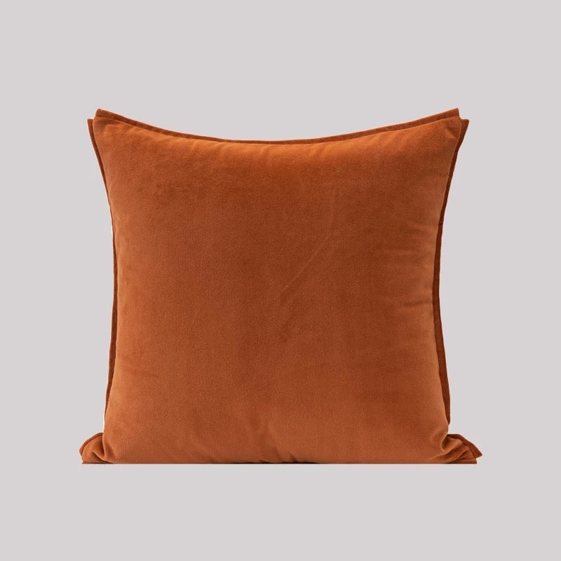 Orange Patterned Cushion, home decor