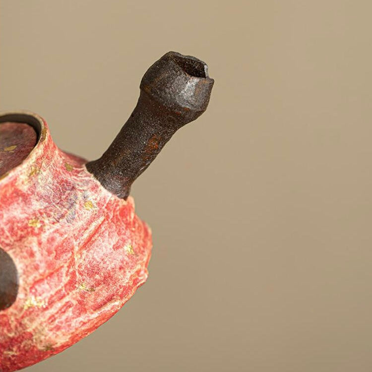 Pink Rock Mine Pottery Teapot, Artisan Ceramic