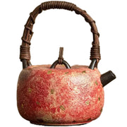 Red Rock Mine Pottery Tea Pot, Artistic Chinese Teaware