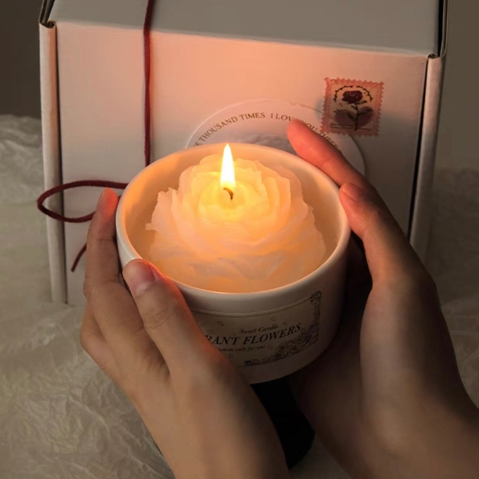 Rose Scented Candle