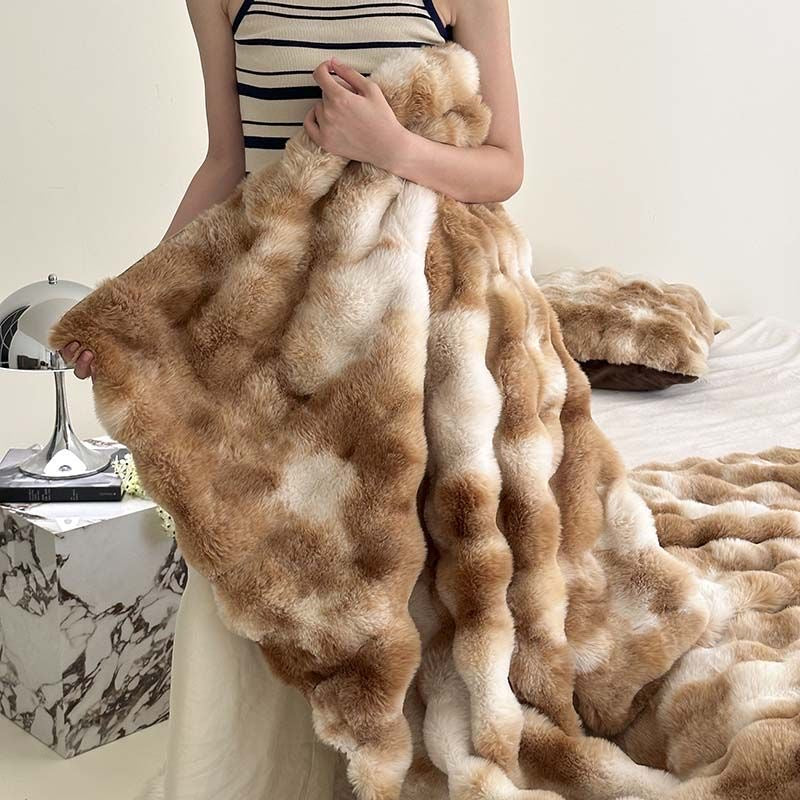 Thick Heavy Throw Blanket for Winter. A cozy, warm, and durable throw blanket ideal for keeping comfortable during cold weather.
