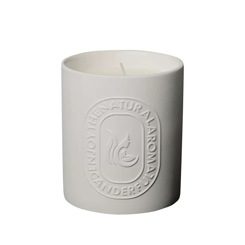 White Citrus Note Scented Candle, Fresh Fragrance