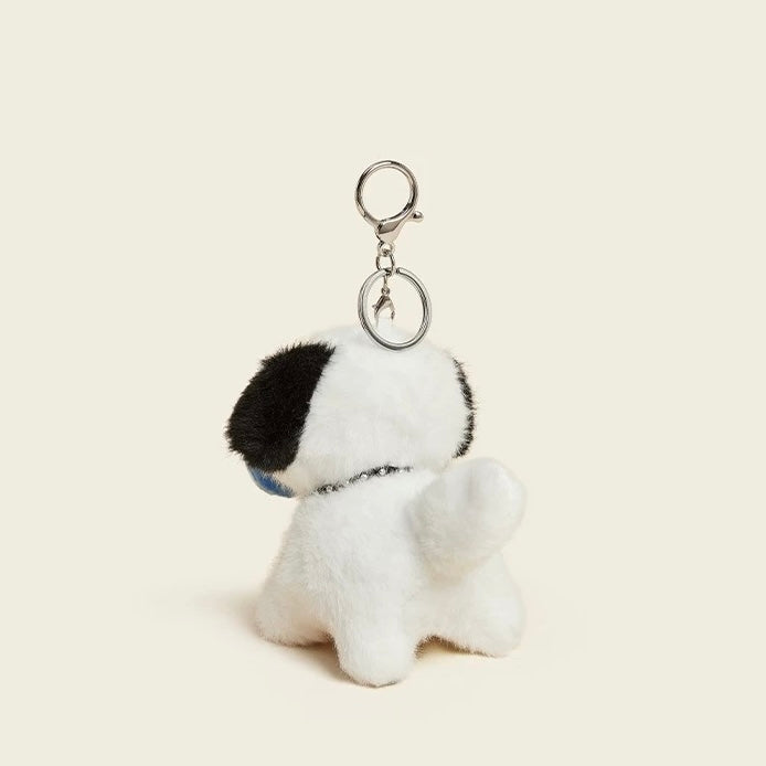 White Dog Keychain, Cute & Fun Key Accessory