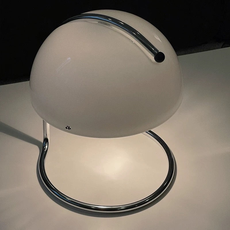 White Dome Candle Warmer Lamp, Minimalist & Elegant Design