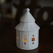 White House-Shaped Candle Holder