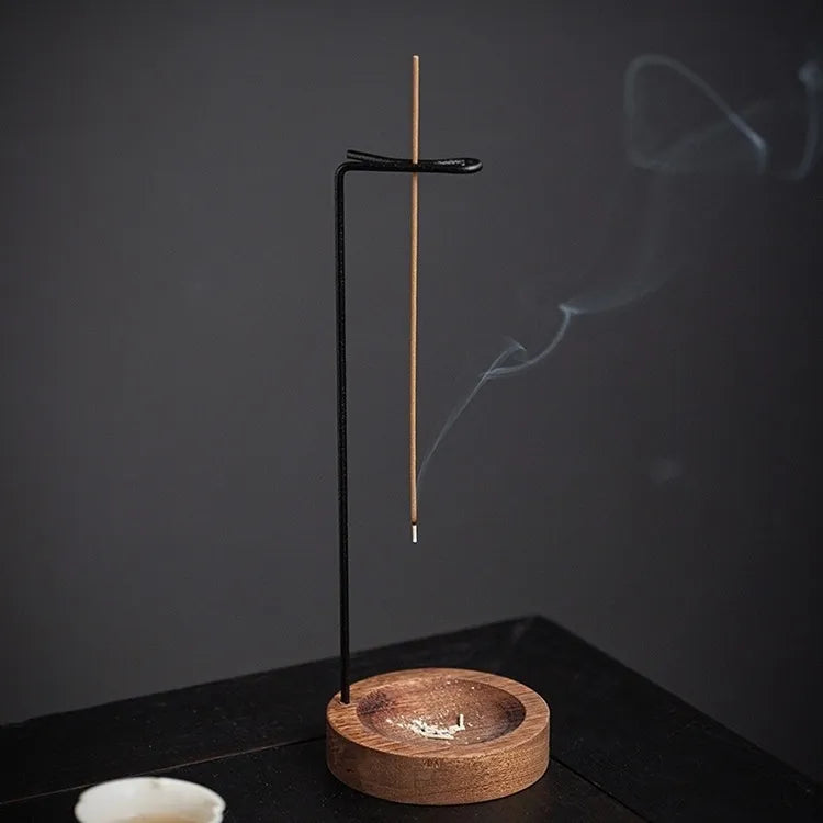 Wooden Incense Holder, Natural Aromatherapy Accessory