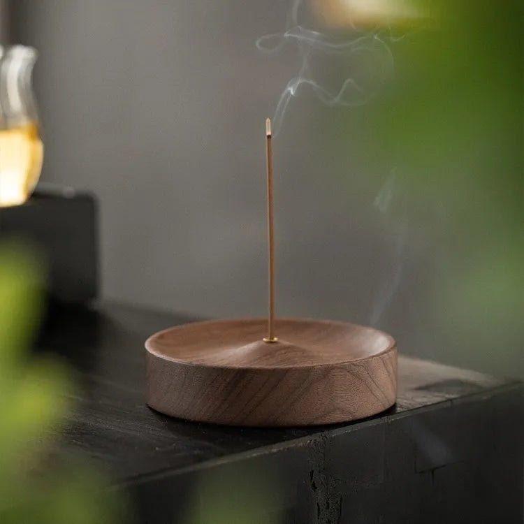 Wooden Incense Holder, Oriental chinese Natural Aromatherapy
